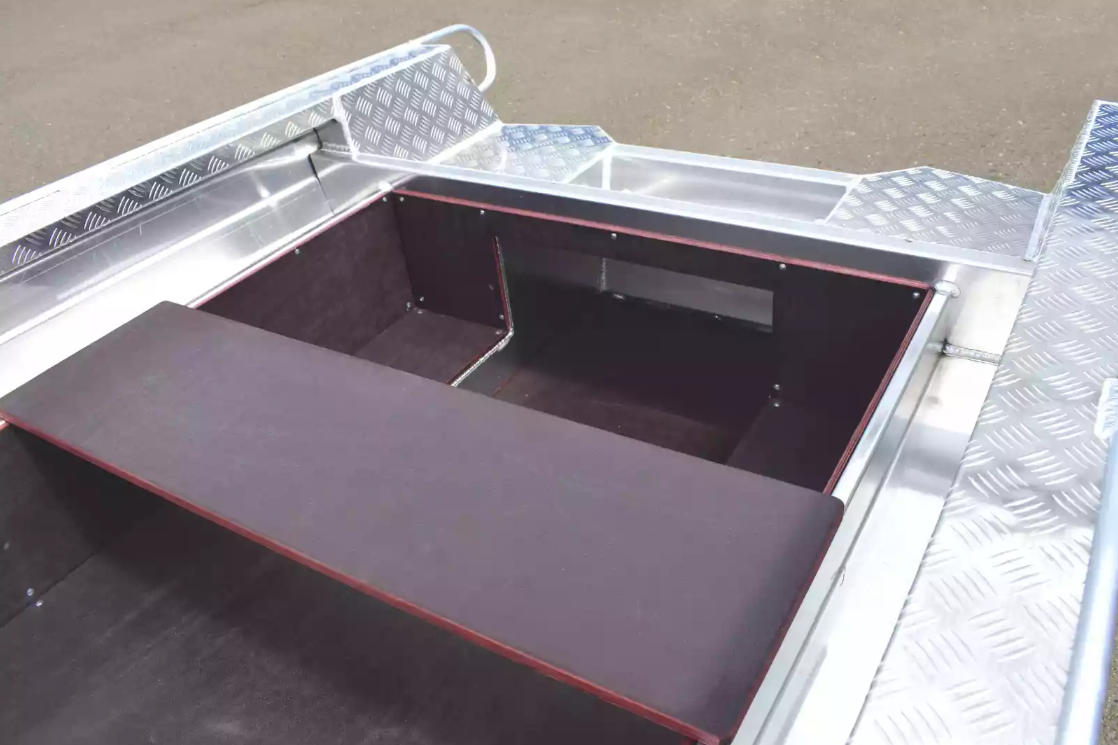 Алюминиевая лодка Wyatboat-390Р PRO в Хабаровске