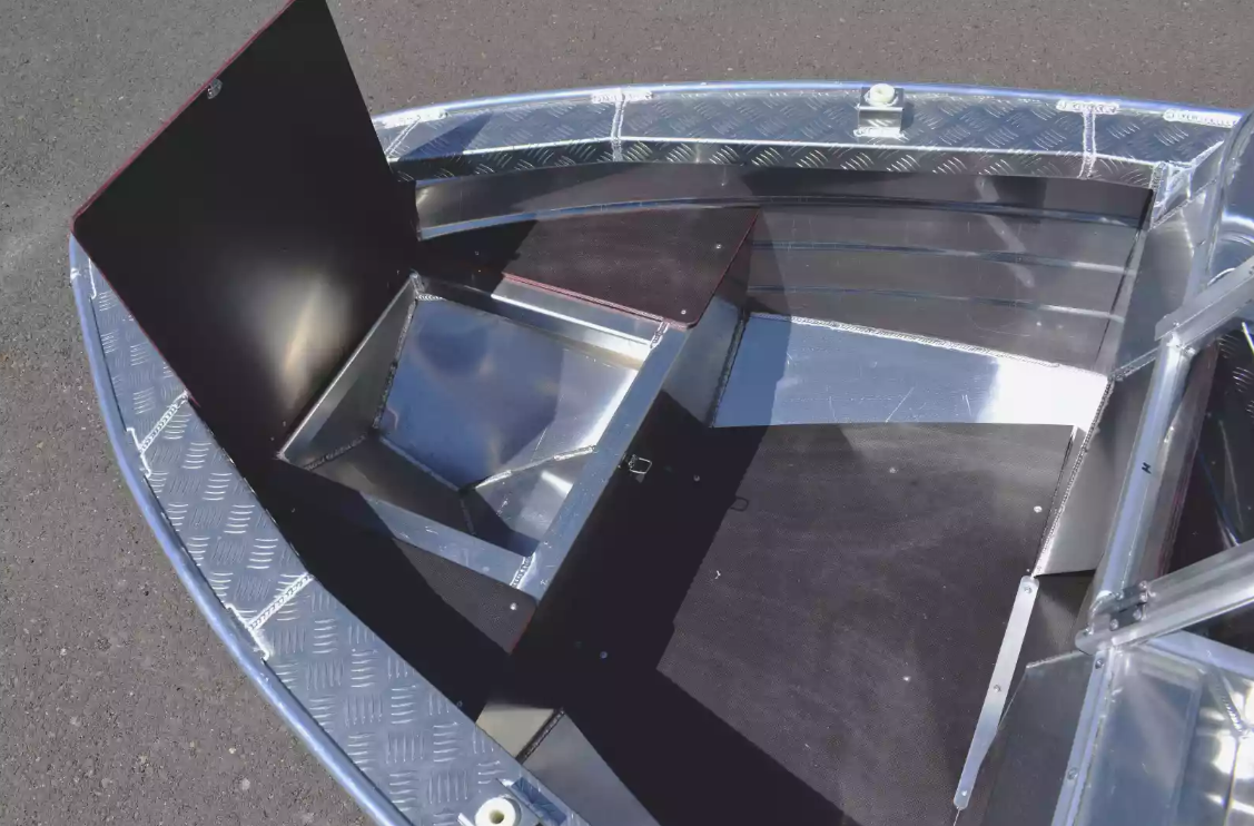 Алюминиевая лодка Wyatboat-390 DCM в Хабаровске