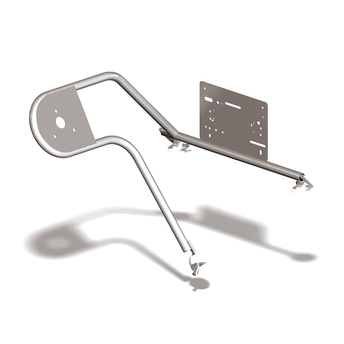 Стойка рулевая с креплением на баллон надувной лодки 25мм в Хабаровске