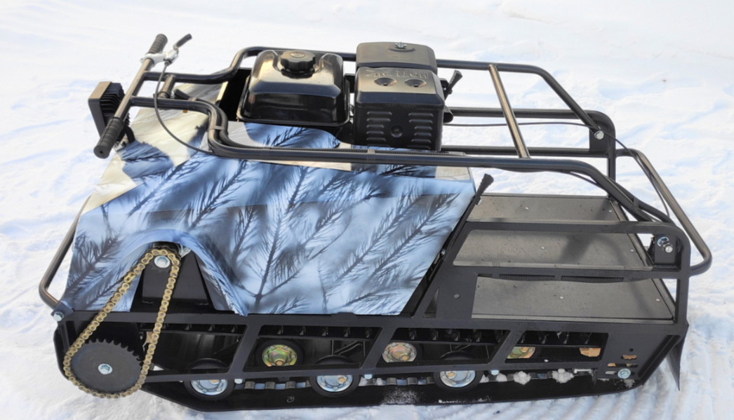Мотобуксировщик Irondog (Железная собака) M500 20  Камуфляж Охотник в Хабаровске
