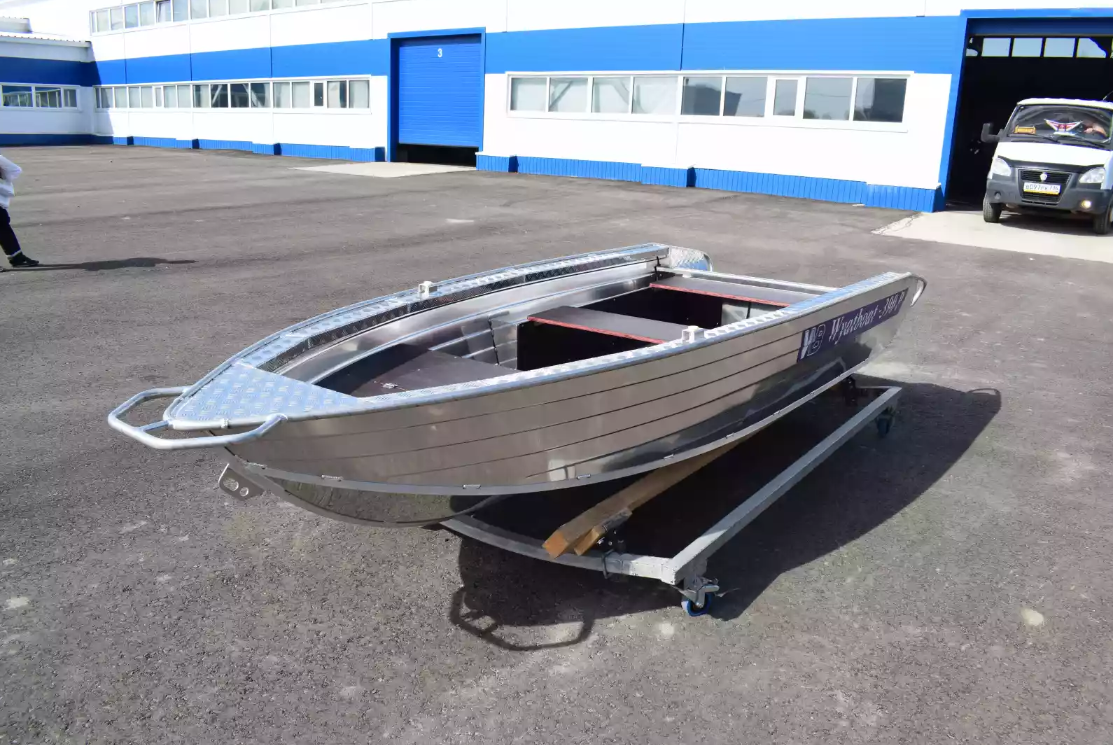Алюминиевая лодка Wyatboat-390 P в Хабаровске