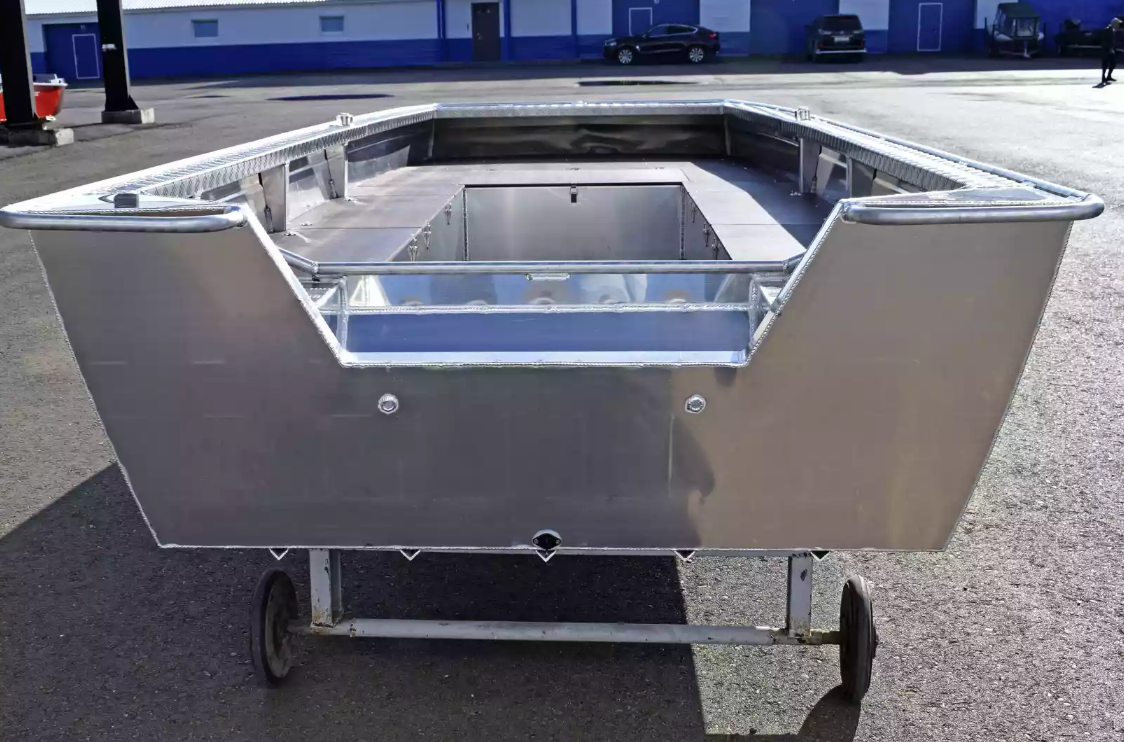 Алюминиевая лодка Wyatboat-490 Jonboat в Хабаровске