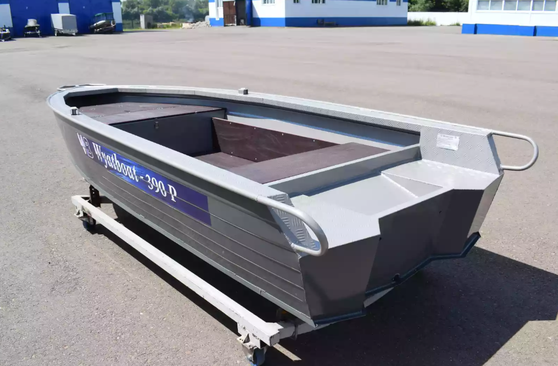 Алюминиевая лодка Wyatboat-390Р Fish в Хабаровске