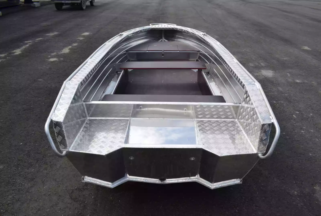 Алюминиевая лодка Wyatboat-390Р Увеличенный борт в Хабаровске