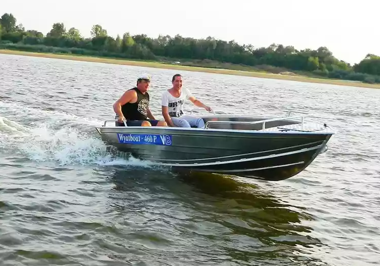 Алюминиевая лодка Wyatboat-460 P в Хабаровске