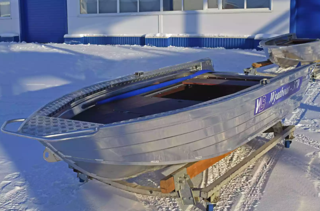 Алюминиевая лодка Wyatboat-370 Р FISH в Хабаровске
