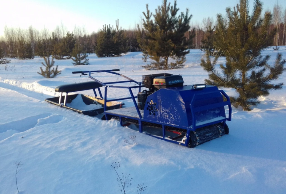 Мотобуксировщик Альбатрос-XLV 15 тележки, 1450 мм в Хабаровске