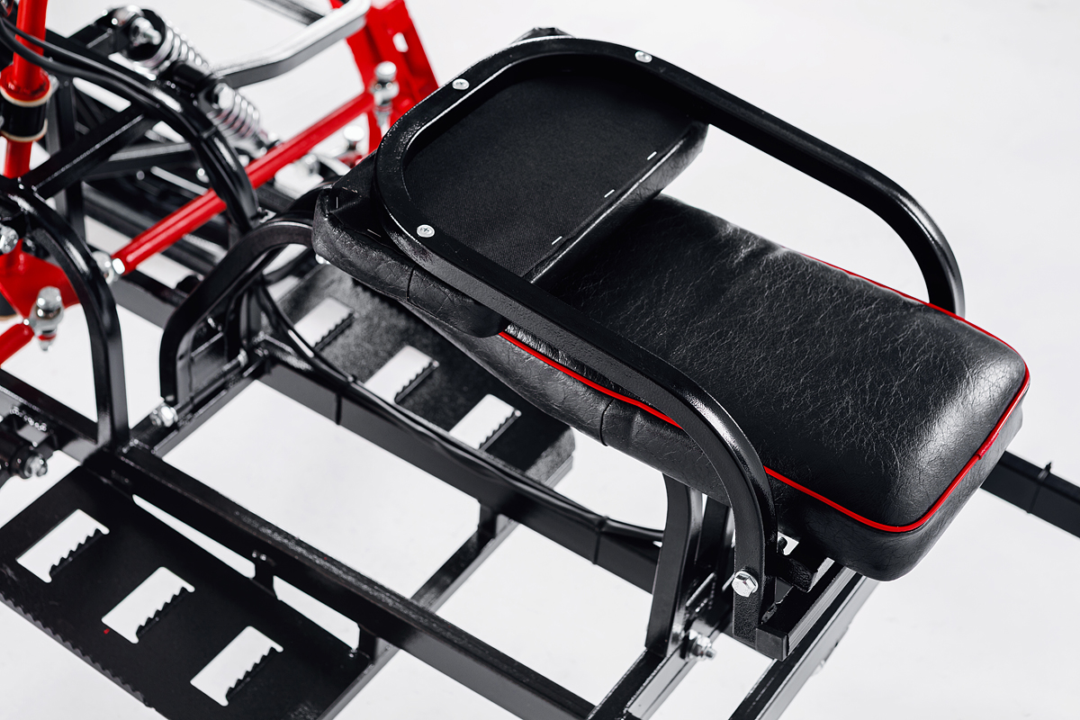 Лыжный модуль IKUDZO с подогревом ручек пластиковые лыжи в Хабаровске