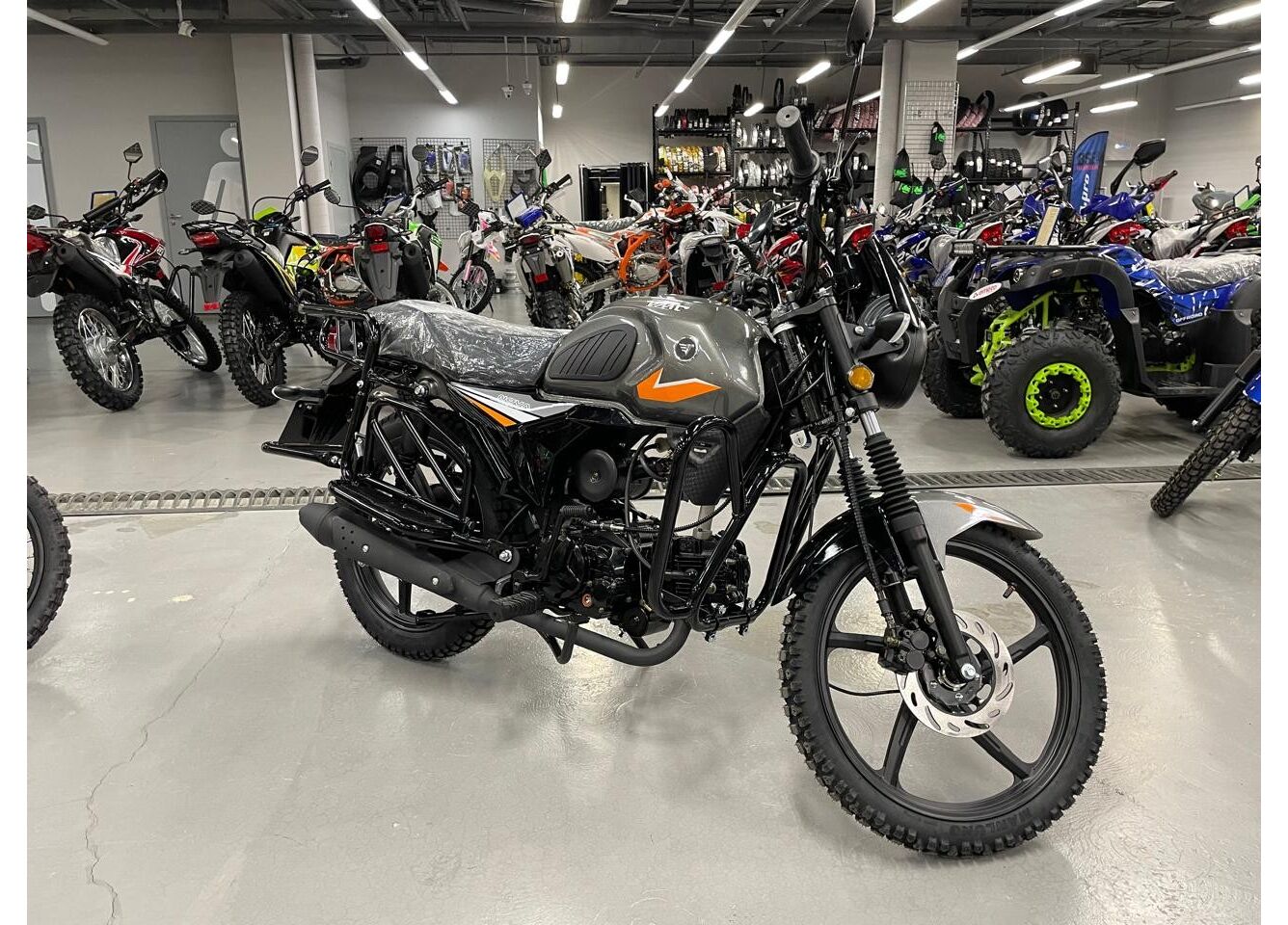 Мопед VMC NOVA 49сс (125сс) Led Full, дисковый тормоз, RKB RATO с баланс. валом, сигнализация в Хабаровске