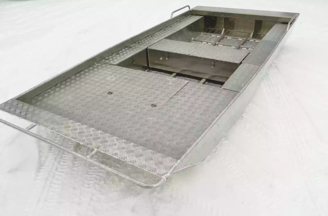 Алюминиевая лодка Wyatboat-390 Jonboat в Хабаровске