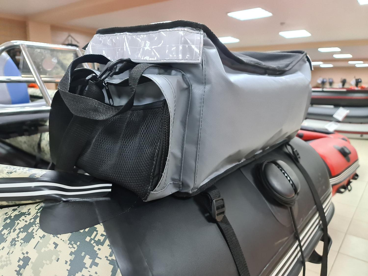 СУМКА ЛЮКС НА БАЛЛОН ДЛЯ ЛОДОК ПВХ 50Х25Х25 СМ в Хабаровске