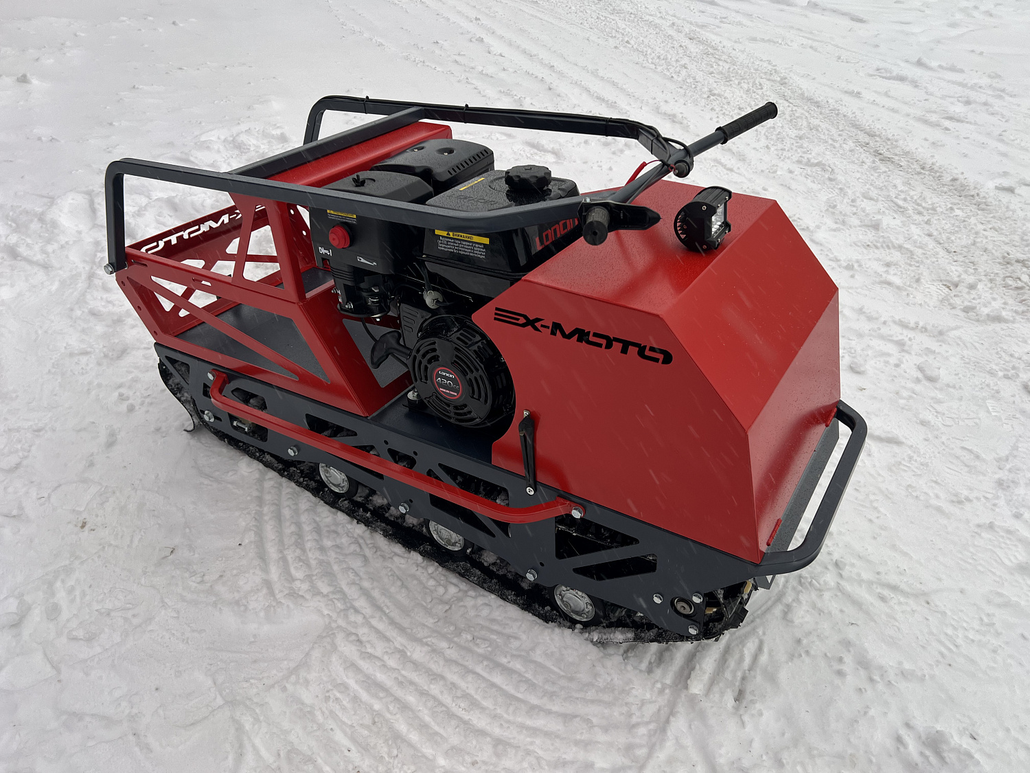 Мотобуксировщик EX-MOTO SNOWDOG S500 15л.с в Хабаровске
