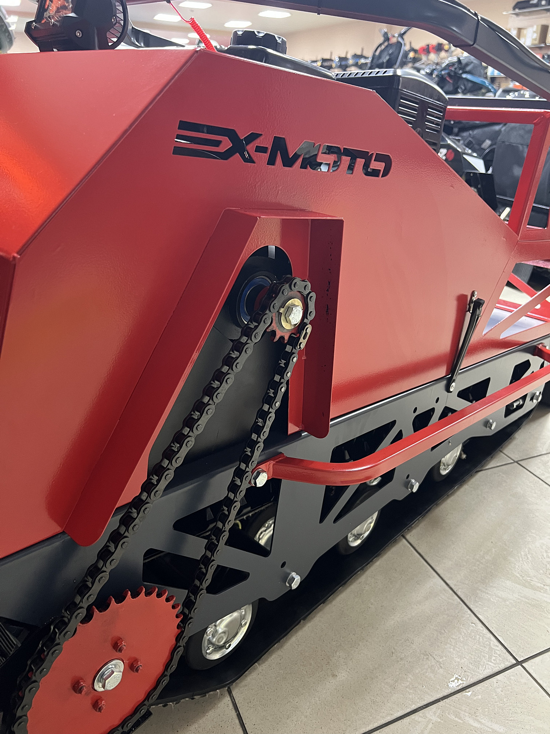 Мотобуксировщик EX-MOTO SNOWDOG S500 15л.с в Хабаровске