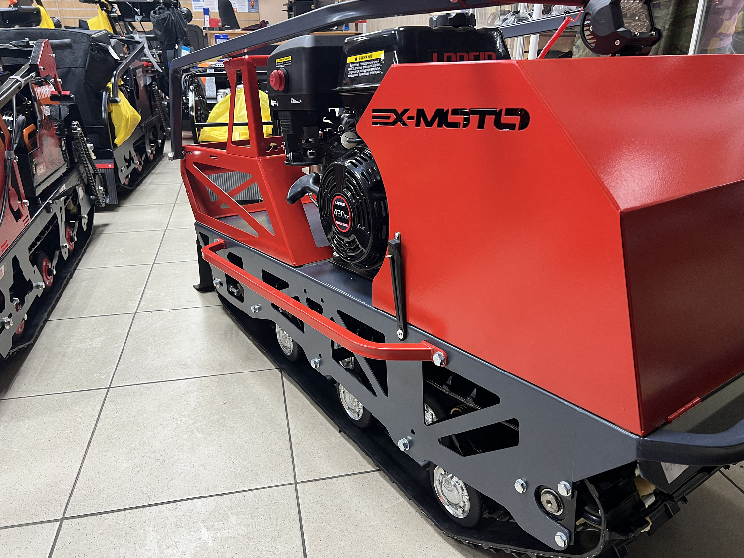 Мотобуксировщик EX-MOTO SNOWDOG S500 15л.с в Хабаровске