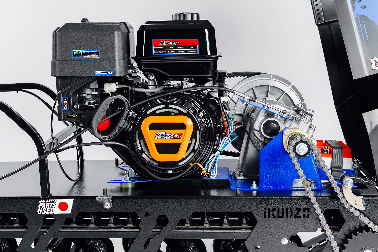 МОТОБУКСИРОВЩИК IKUDZO LONG 2.0 1700/500 EKR19 в Хабаровске