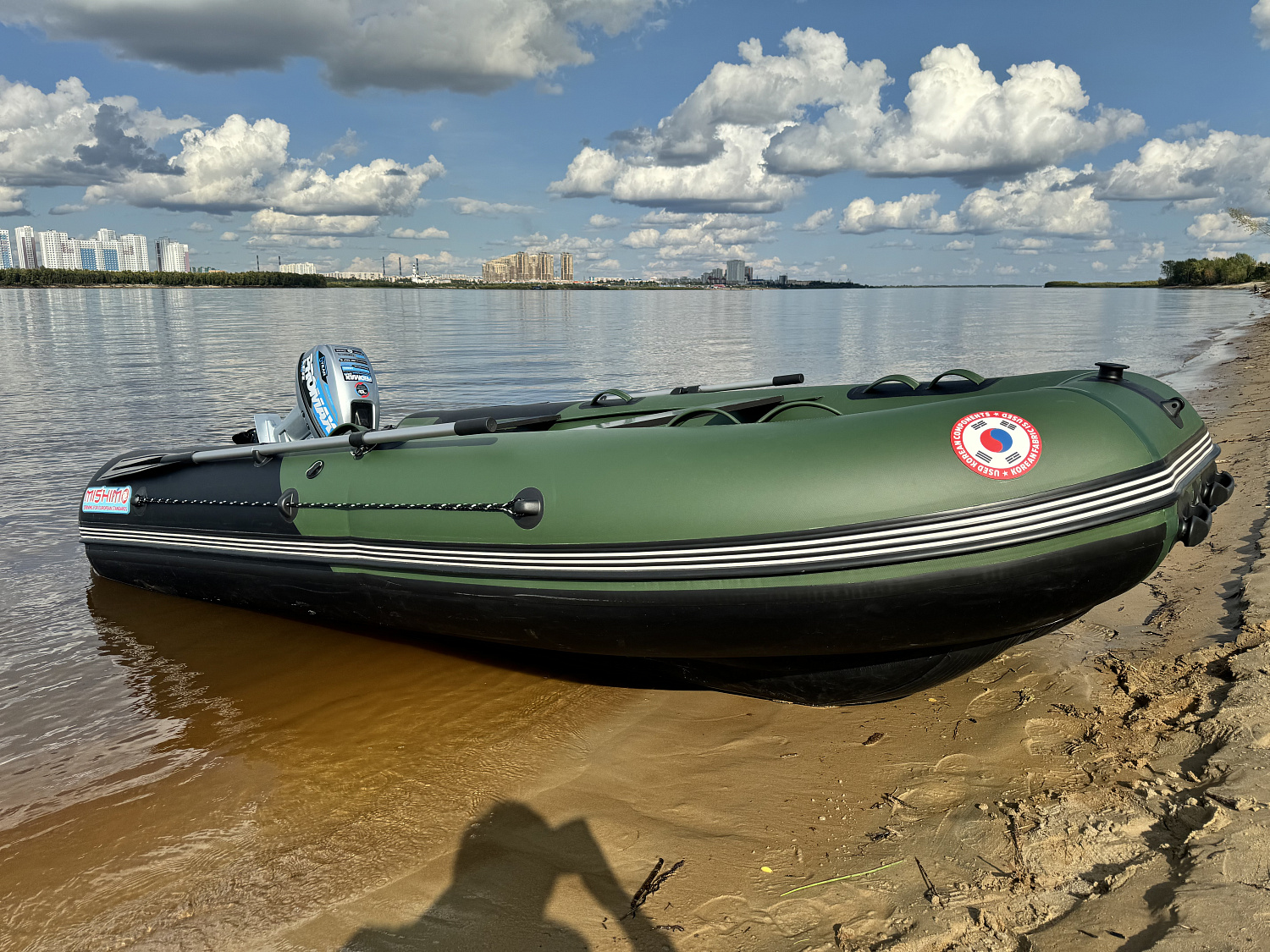 Лодка MISHIMO BIG FLOOR 380 в Хабаровске