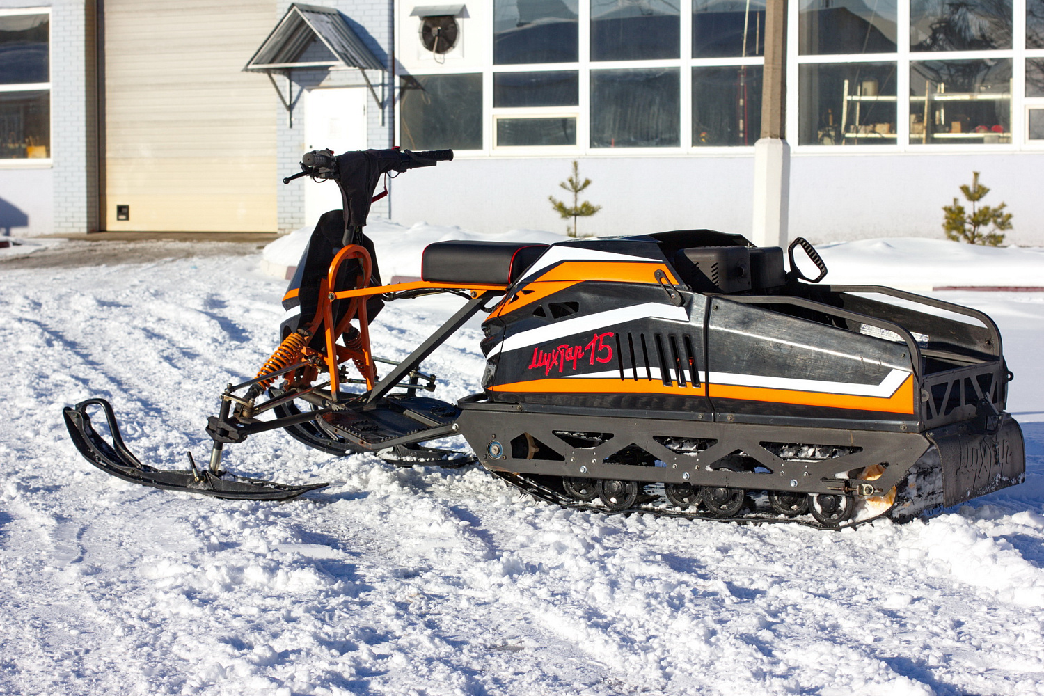 Мотобуксировщик IRBIS Мухтар 15 с лыжным модулем в комплекте в Хабаровске