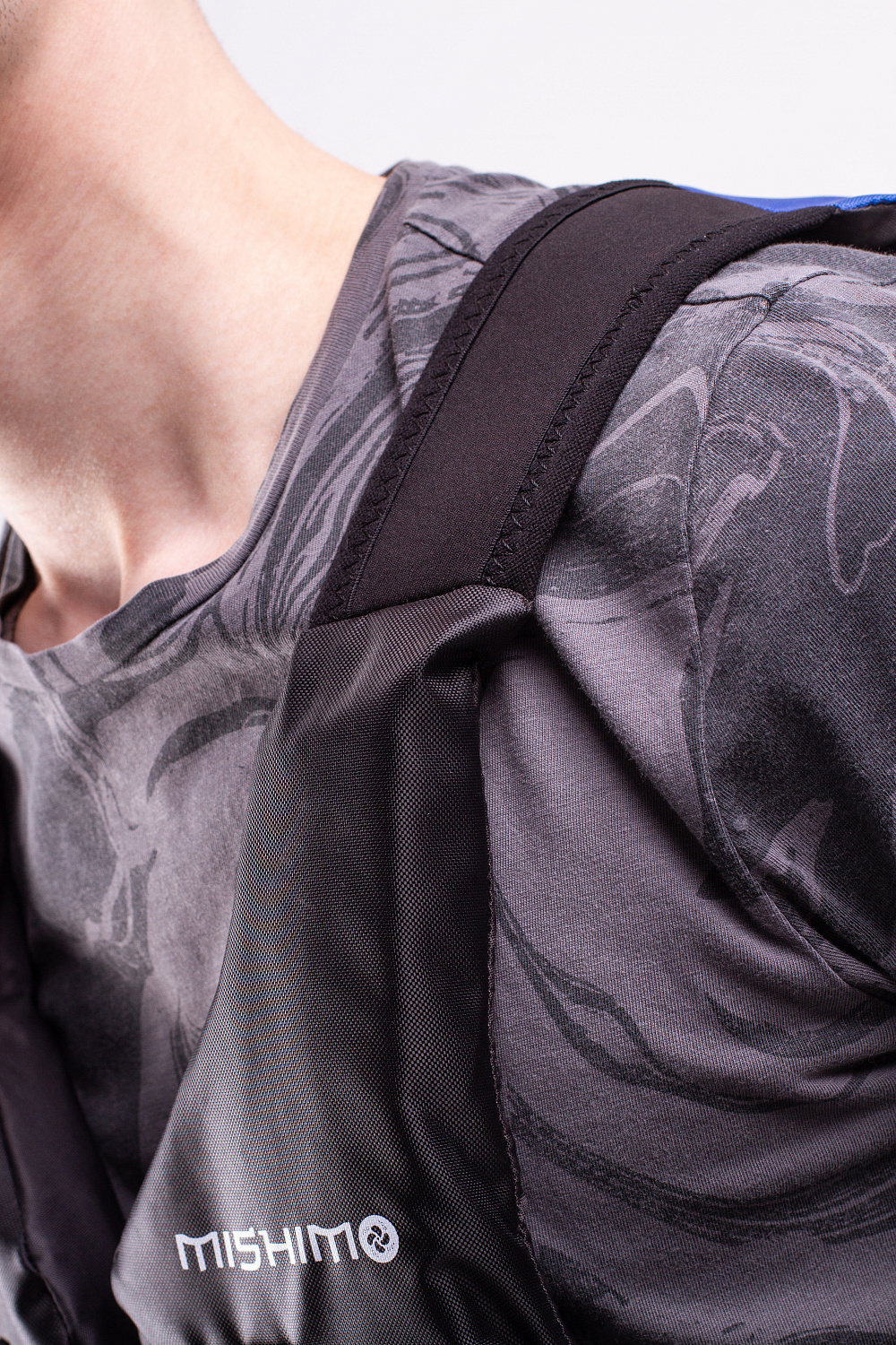 Жилет спасательный MISHIMO PRO Премиум качества Черно-синий в Хабаровске