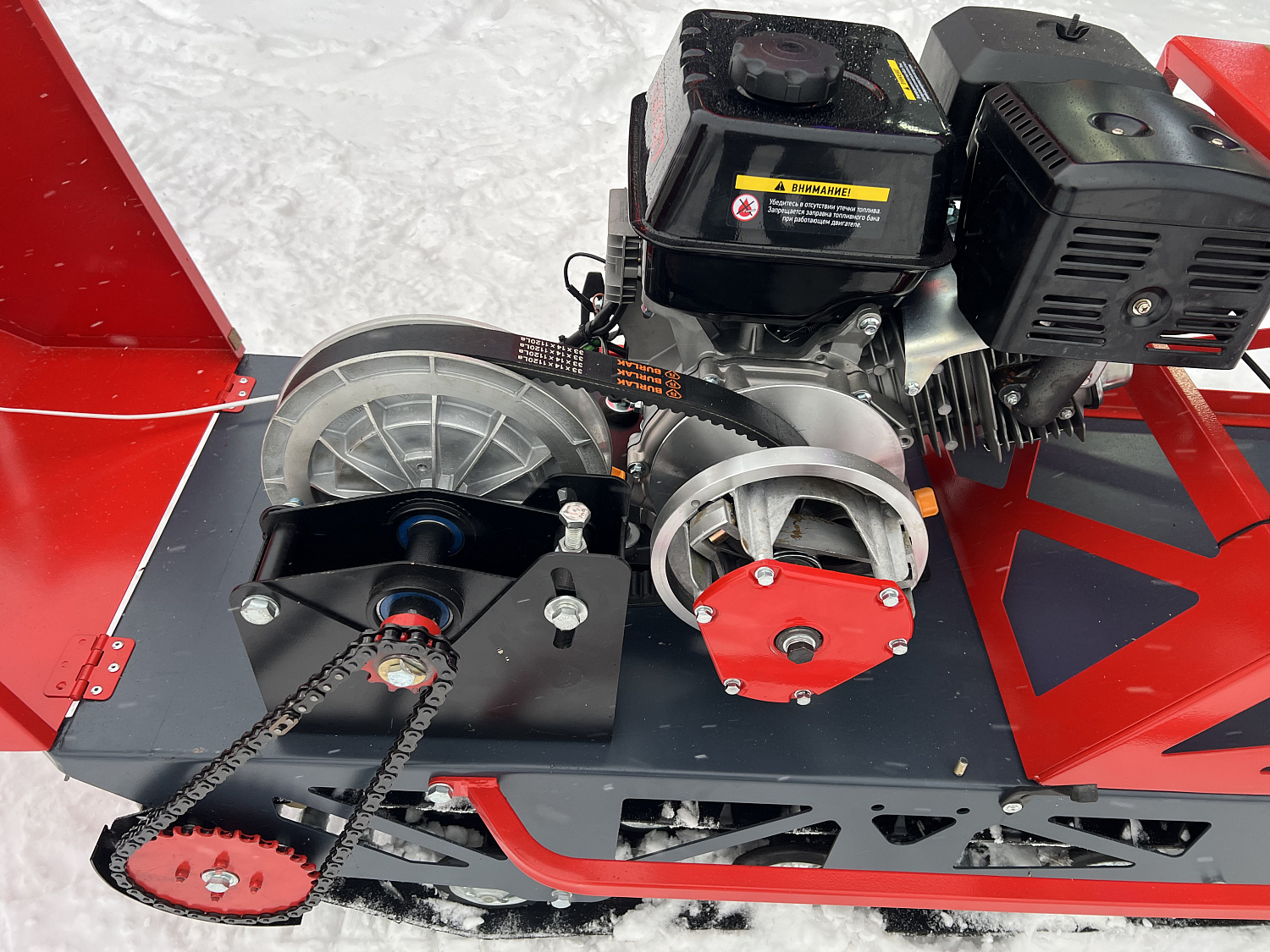 Мотобуксировщик EX-MOTO SNOWDOG S500 15л.с в Хабаровске