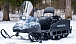 Миниснегоход Бурлак Егерь Экспедитор 15 л.с. , реверс, тормоз, капот белый в Хабаровске
