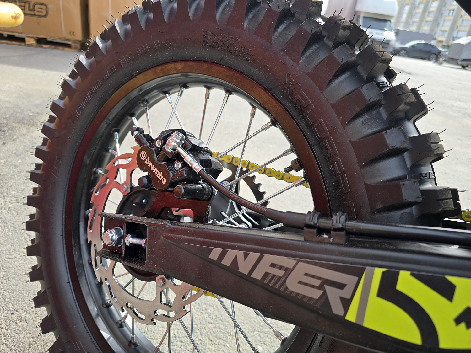 Кроссовый мотоцикл PROMAX INFERNO 380 (4 valves, 5 gears) в Хабаровске