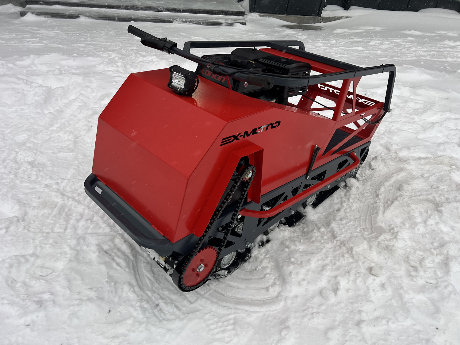 Мотобуксировщик EX-MOTO SNOWDOG S500 15л.с в Хабаровске