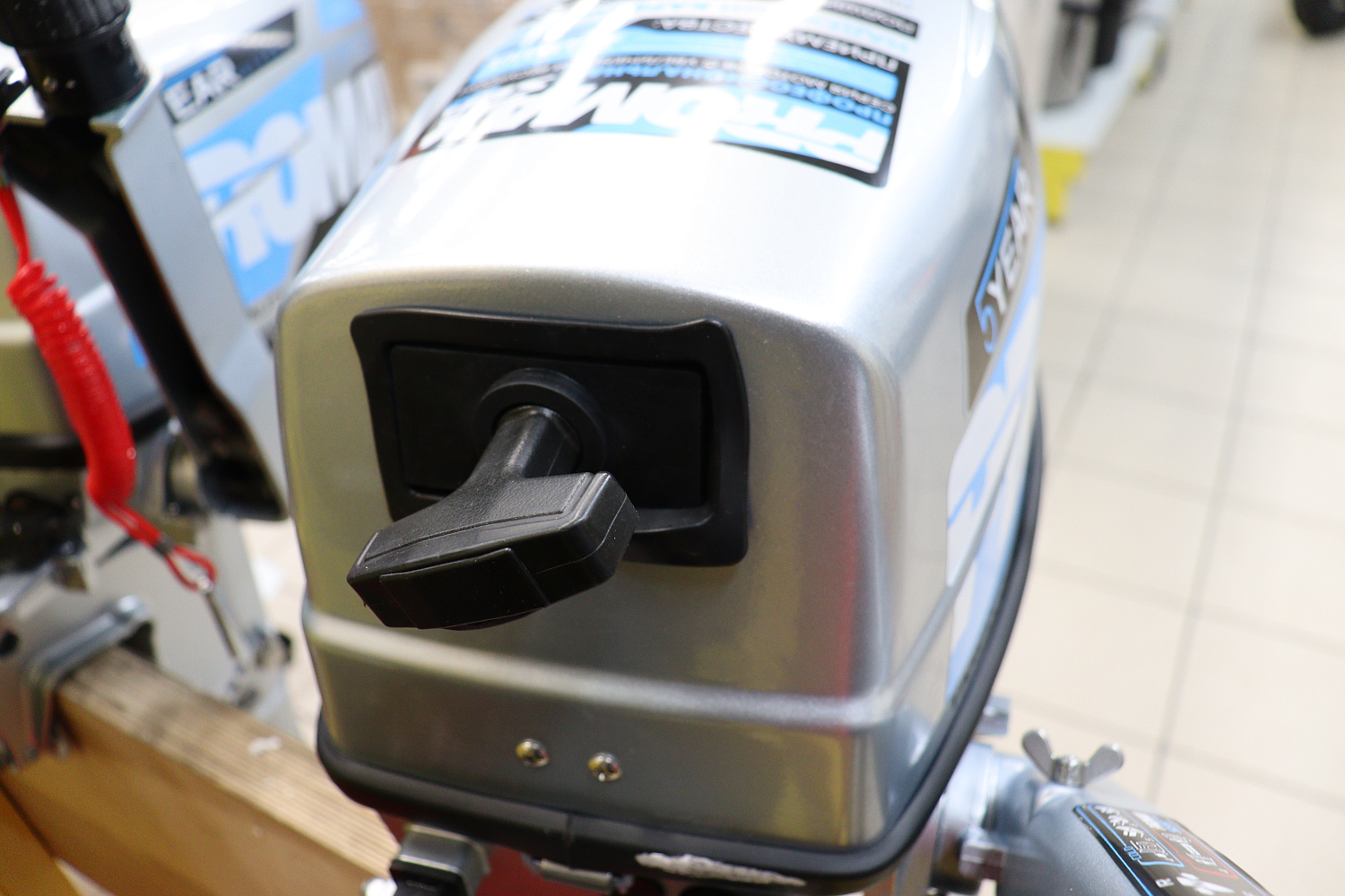 Лодочный мотор PROMAX SP5FHS (внешний бак 12 л) в Хабаровске